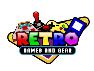 Retro Games and Gear logo design by jaize