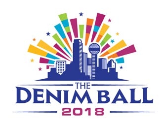 The Denim Ball 2018 logo design by shere