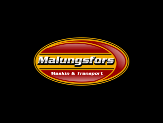 Malungsfors Maskin & Transport logo design by Kruger