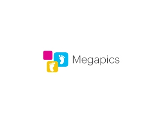 megapics logo design by logogeek
