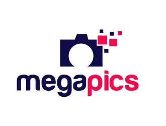 megapics logo design by PMG