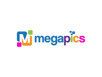 megapics logo design by jaize