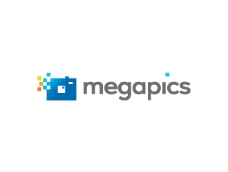 megapics logo design by Kewin