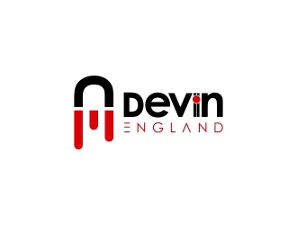 Devin England logo design by FloVal