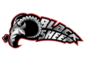 Black Sheep  logo design by uttam