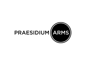 Praesidium Arms logo design by alby