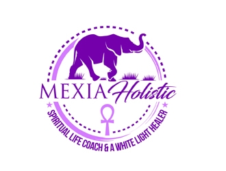 MEXIA HOLISTIC logo design by MAXR