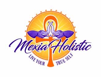 MEXIA HOLISTIC logo design by SOLARFLARE