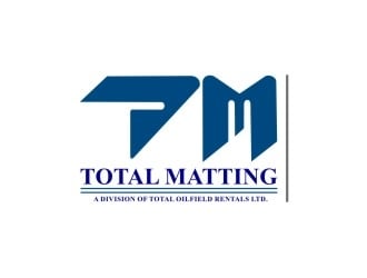 Total Matting A division of Total Oilfield Rentals logo design by bricton