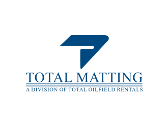 Total Matting A division of Total Oilfield Rentals logo design by yeve