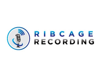 Ribcage Recording logo design by bcendet