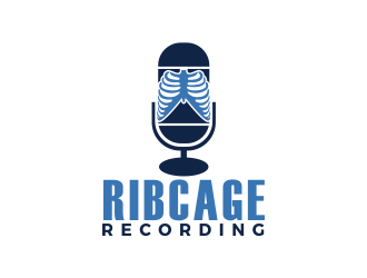 Ribcage Recording logo design by SmartTaste