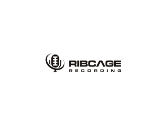 Ribcage Recording logo design by mbah_ju