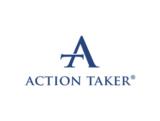 Action Taker® logo design by salis17