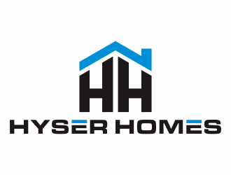 Hyser Homes logo design by hidro