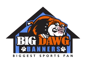 Big Dawg banners logo design by aRBy