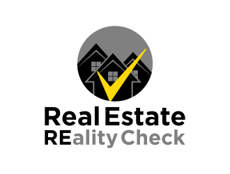 Real Estate REality Check logo design by rykos