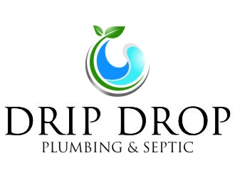 Drip Drop Plumbing & Septic logo design by jetzu