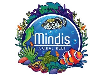Mindis Coral Reef logo design by logoguy