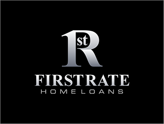 First Rate Home Loans logo design by hole