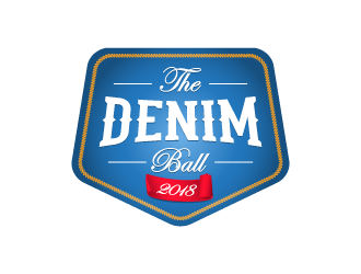 The Denim Ball 2018 logo design by shadowfax
