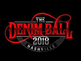 The Denim Ball 2018 logo design by aRBy