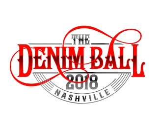 The Denim Ball 2018 logo design by aRBy