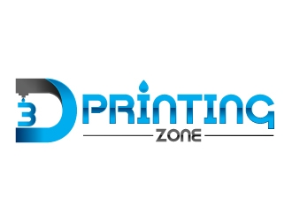 3DPrintingZone  logo design by Aelius