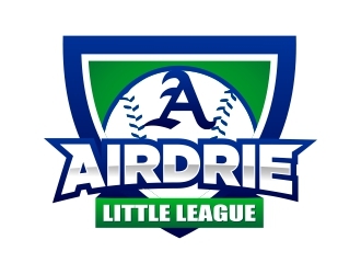 Airdrie Little League logo design by totoy07