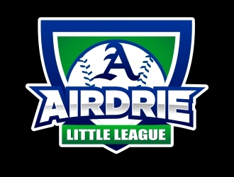 Airdrie Little League logo design by totoy07