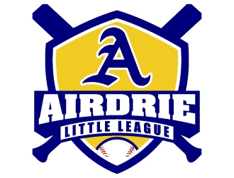 Airdrie Little League logo design by jaize