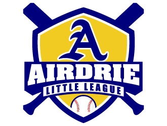 Airdrie Little League logo design by jaize