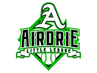 Airdrie Little League logo design by daywalker