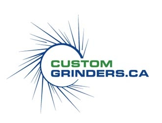 CustomGrinders.ca logo design by shere