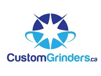 CustomGrinders.ca logo design by shere