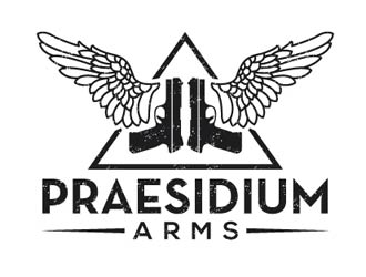 Praesidium Arms logo design by shere