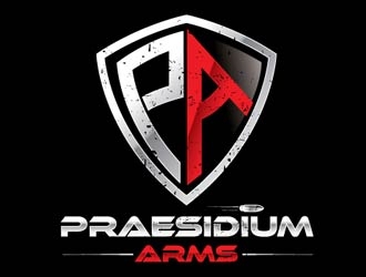 Praesidium Arms logo design by shere