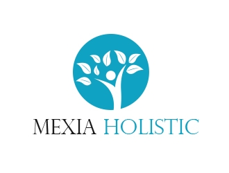 MEXIA HOLISTIC logo design by sarfaraz