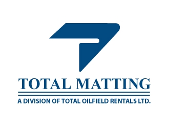 Total Matting A division of Total Oilfield Rentals logo design by Aelius