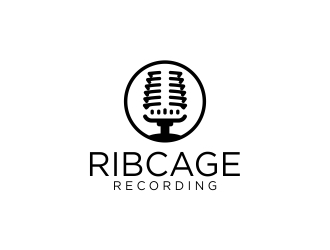 Ribcage Recording logo design by CreativeKiller