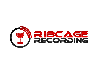 Ribcage Recording logo design by fastsev