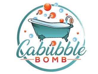 Cabubble Bomb logo design by shere