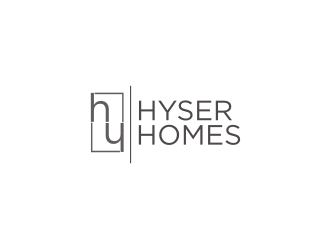 Hyser Homes logo design by BintangDesign