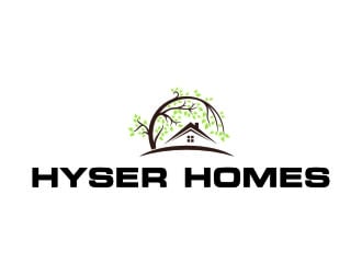 Hyser Homes logo design by jetzu