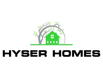 Hyser Homes logo design by jetzu