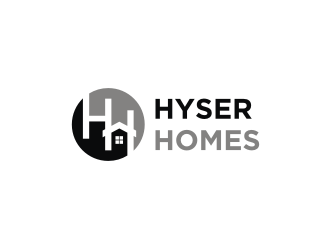 Hyser Homes logo design by agil