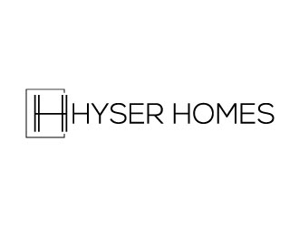 Hyser Homes logo design by gihan