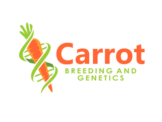 Carrot Breeding and Genetics logo design by haze