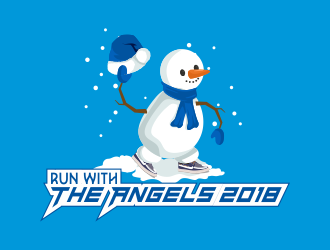 Run with the Angels 2018 logo design by ROSHTEIN