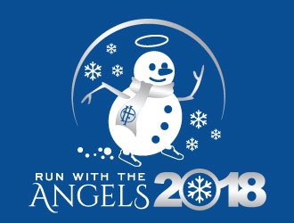 Run with the Angels 2018 logo design by ruki